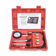 Compression Tester Pressure Gauge Tester Petrol Engine Cylinder 300psi Tool Kit