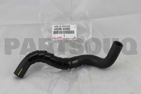 4434830200 Genuine Toyota HOSE, OIL RESERVOIR TO PUMP, NO.1 44348-30200