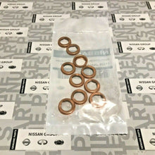 NEW OEM NISSAN INFINITI Drain Plug Copper Crush Washer Set of 10 11026JA00A