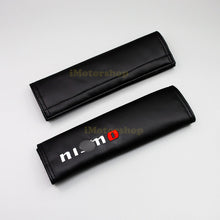 Premium Leather CAR/TRUCK Shoulder Pad Cushion Belt Cover fits NISMO Motor Sport