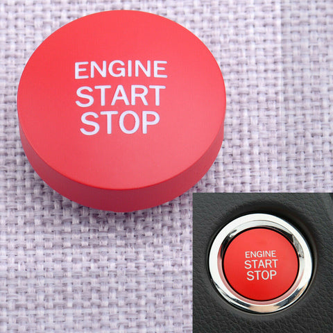 Red Engine Start Stop Switch Button Fit for Toyota RAV4 Prado CHR Lexus NX