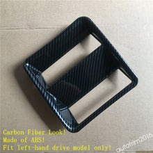 Carbon Fiber Look Headlights Switch Panel Kit For Nissan X-Trail Rogue 2014-2020