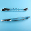 Pair Front Bumper Fog Light Grille Trim fit Mercedes Benz E CLASS W212 2009-2012