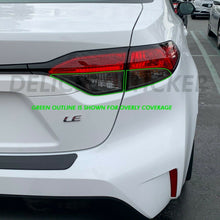 For 2020 Corolla 45% LIGHT SMOKE Tail Rear Overlay PreCut Tint Vinyl Decal Sedan