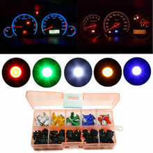 30pcs Auto Lamp Car T5 LED Twist Socket Instrument Panel Cluster Plug Dash Light