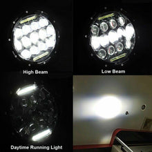 2x 7" Inch LED Headlight Hi/Lo Beam DRL For Jeep Wrangler JK TJ LJ 97-17 Rubicon
