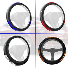 Car Steering Wheel Cover PU Leather Breathable Anti-slip 15inch/38cm Universal