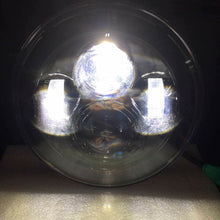 7" LED Projector Headlight for Harley Street Glide FLHX FLD Black