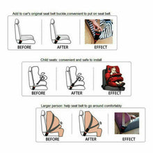 2x Car Safety Seat Belt Buckle Alarm Eliminator Extension Clip Fault Canceller