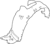 Nissan 63841-7FA0A Fender Splash Shield (Left