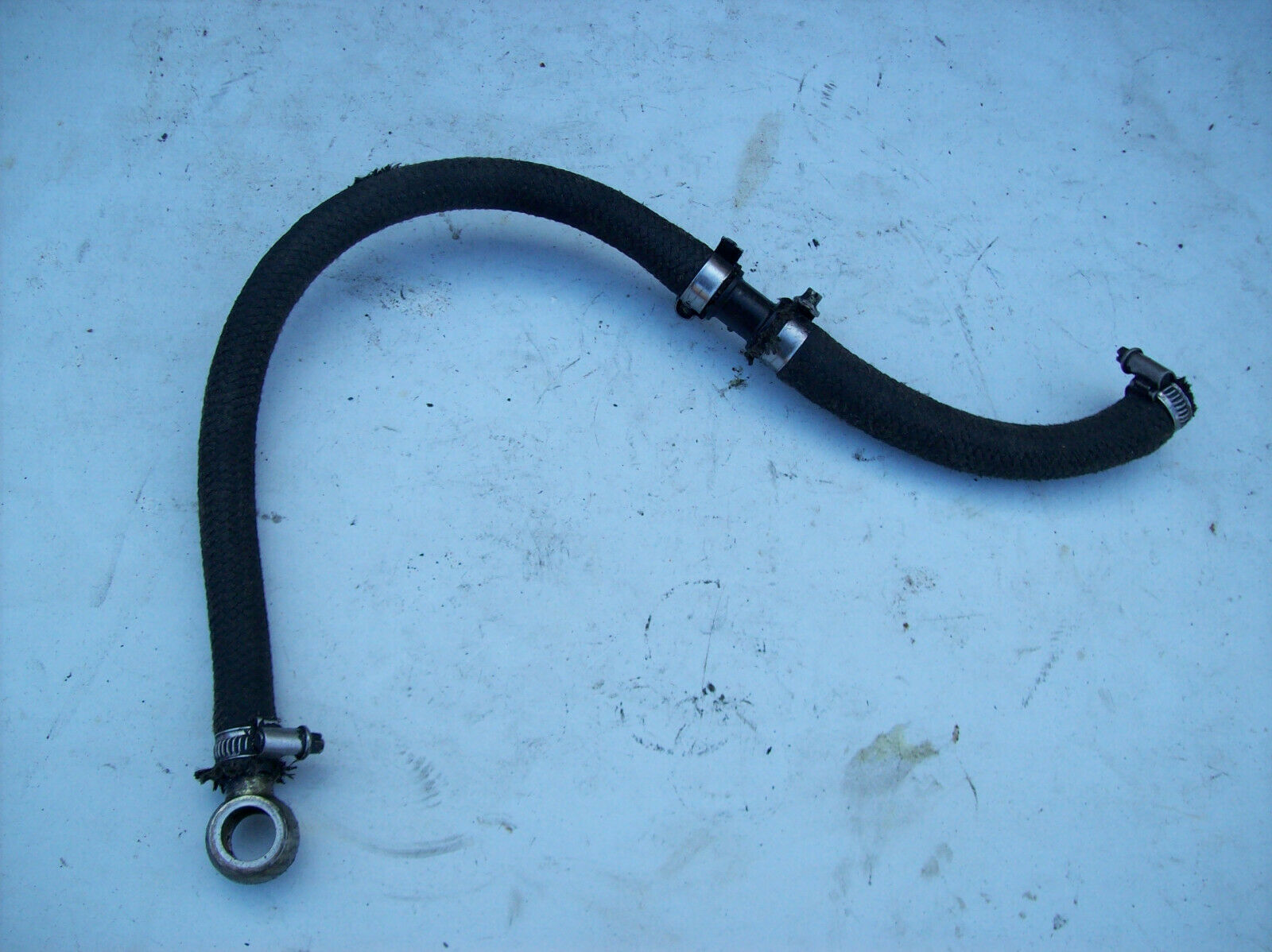 Porsche 968 924 944 Turbo S2 - Power Steering Suction Hose w/ Banjo Bolt Fitting