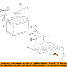 TOYOTA OEM 2018 Camry 2.5L-L4 Battery-Hold Down Clamp Bolt 9010508500