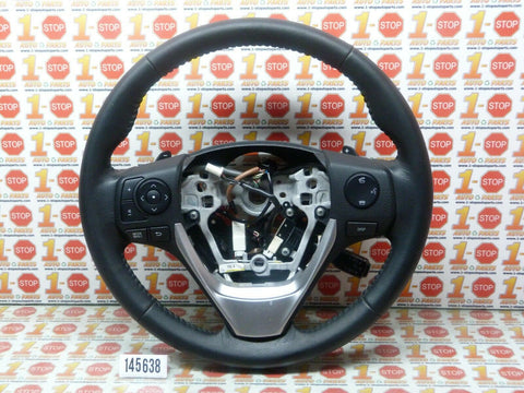 2014-2019 TOYOTA COROLLA STEERING WHEEL W/ PADDLE SHIFT ASSEMBLY OEM