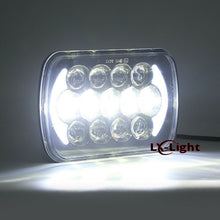 5x7" 7x6 LED Headlight Hi/Lo DRL Beam for Ford E-100 E-150 E-250 E-350 Econoline