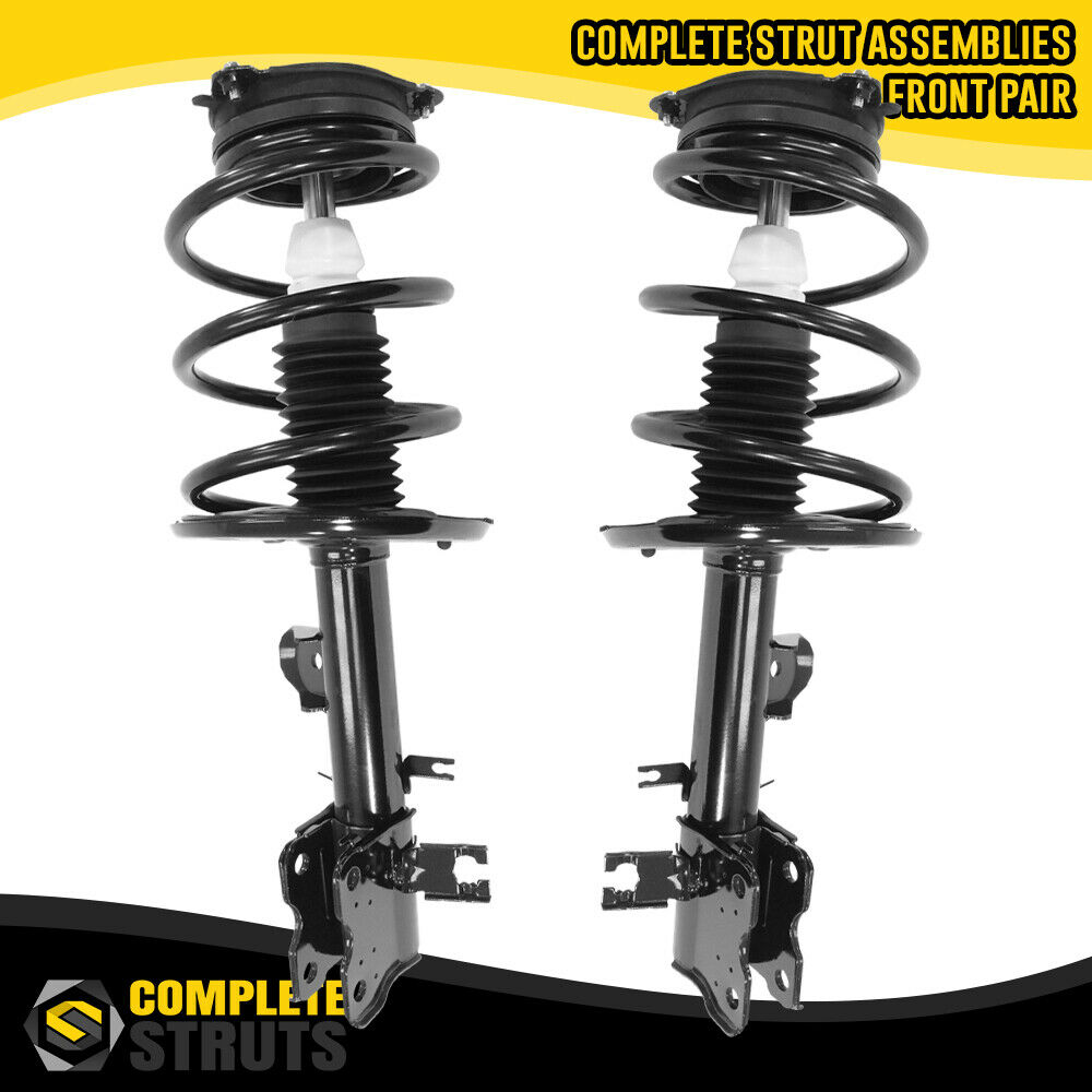 Front Pair Complete Struts & Coil Spring Assemblies for 2011-2017 Nissan Quest