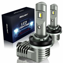 2x SEALIGHT S2 H11/H8/H9 LED Headlight Bulbs Low Beam/Fog Light Bulb 6000K White