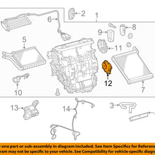 TOYOTA OEM 09-18 Corolla 1.8L-L4 Evaporator Heater-Servo 8710602190