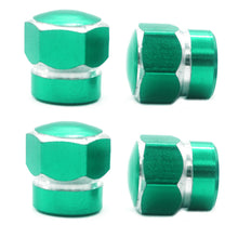 Contrast Cut Billet Aluminum Tire Valve Stem Caps for Car Truck Motorcycle BMX