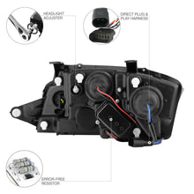 1999-2006 Audi TT Coupe Convertible Quattro Black LED DRL Projector Headlights