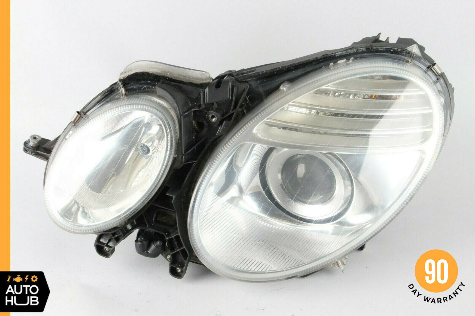 07-09 Mercedes W211 E350 E550 Headlight Lamp Left Driver Side Halogen OEM