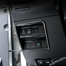 Carbon Fiber Look Headlights Switch Panel Kit For Nissan X-Trail Rogue 2014-2020