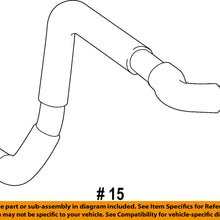 TOYOTA OEM 14-16 Corolla 1.8L-L4 Radiator-Upper Inlet Hose 162620T060