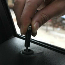 4Pcs Universal Car Interior Door Lock Knob Button Pins Carbon Fibre Accessories