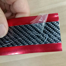 Car Carbon Fiber Sticker Vinyl Door Sill Scuff Plate Protector Parts Accessories