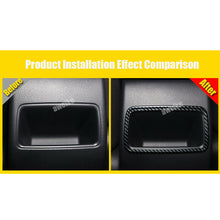 For Toyota Corolla 2019 2020 Carbon Fiber Style Rear Storage Box Cover Trim 2PCS