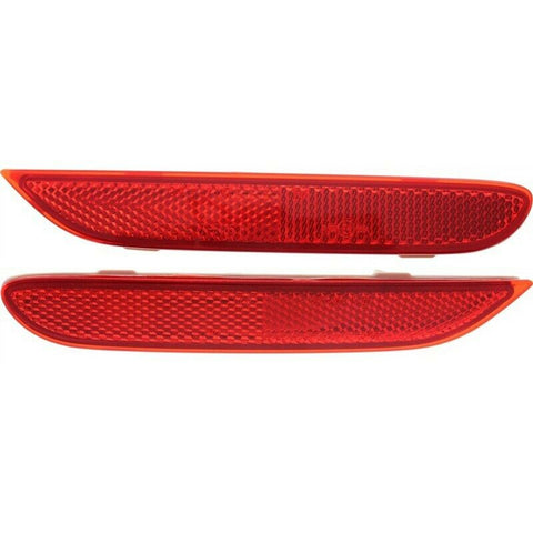 Bumper Reflector Set For 2013-2017 Nissan Pathfinder Rear Left & Right 2Pc