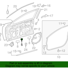 Genuine Toyota Door Shell Plug 90950-01A02