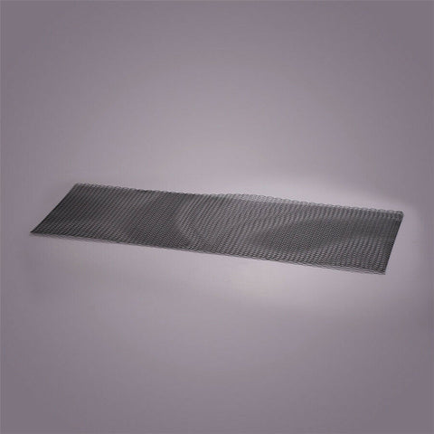 Car Radiator Hood Vent Grille Net Mesh Guard Black Hexagonal Aluminum 100x33CM