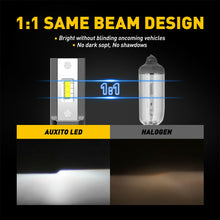 AUXITO H11 H8 LED Headlight Kit Low Beam Bulb Super Bright 6500K Fanless White A