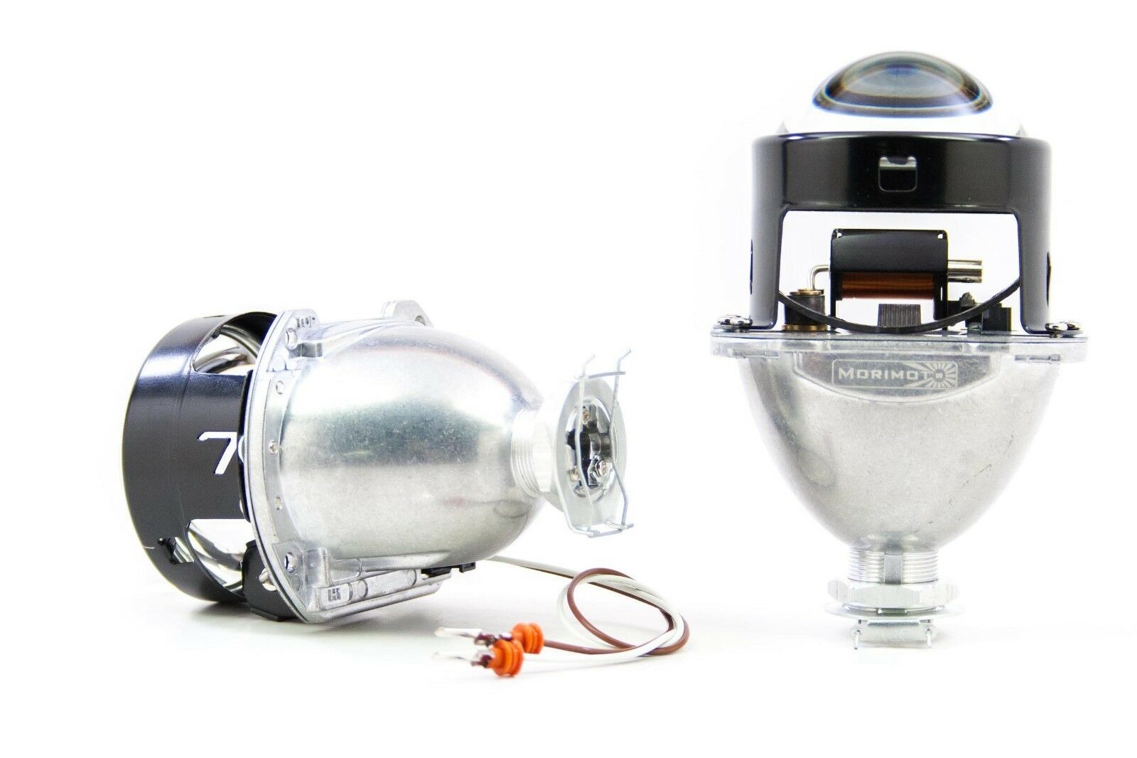 Morimoto Mini H1 7.0 HID Bixenon Projectors - Pair - Projectors Only - Retrofit