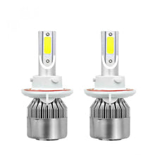 2Pcs H13 White 72W 7600LM LED Headlight Bulbs For Nissan Leaf 13-17 Sentra 04-12