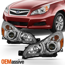 Fit 2010-2014 Subaru Legacy Outback Headlights Lamps Replacement Left+Right