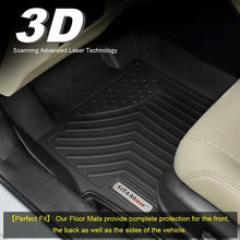 Floor Mats Liners for 2014-2020 Nissan Rogue Black All Weather Protector 3pc Kit