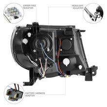 For 2005-2011 Toyota Tacoma HALO LED Projector Headlights Pre Runner X Runner
