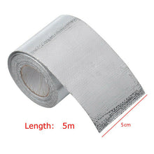 Car Silver Aluminum Foil High Temperature Wrap Tape Reflective Heat Tape Barrier