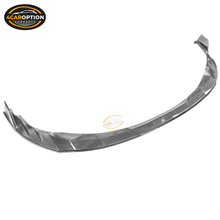 Fits 20-21 Toyota Corolla LE Front Bumper Lip Spoiler Carbon Fiber Print