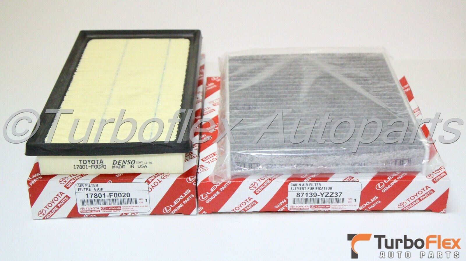 Toyota Camry Hybrid Avalon Hybrid Genuine Engine Air Filter & Cabin Filter