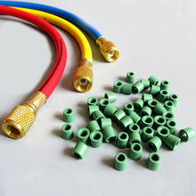 50x A/C 1/4" Charging Hose/Manifold Repair Sealing O-ring Kit Replacement Rubber