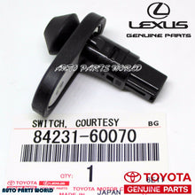 NEW GENUINE OEM TOYOTA LEXUS SCION DOOR COURTESY LAMP SWITCH ASSY 84231-60070