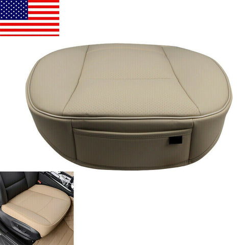 New Universal Deluxe PU Leather Auto Car Front Seat Cover Protector Cushion Pads