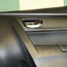 14-19 Corolla Black Right Rear Interior Door Trim Panel Passenger Back Armrest