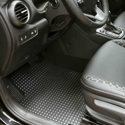 For Nissan Rogue 14-20 ExactMats NS-182-3P-X 1st & 2nd Row Black Floor Mat Set