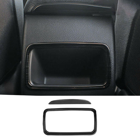 For 2019-20 Toyota Corolla black titanium inner rear air outlet vent cover trim