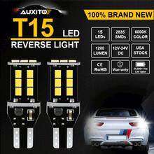 AUXITO 2X T15 921 912 Backup Reverse Light LED Canbus ERROR FREE Bulb 6000K