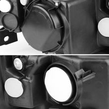 for 2004-2005 Acura TSX Black Projector Headlights Headlamps Assembly Left+Right