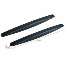 For VW Toyota Carbon Fiber Pattern Car Bumper Protector Guard Cover Anti Scratch